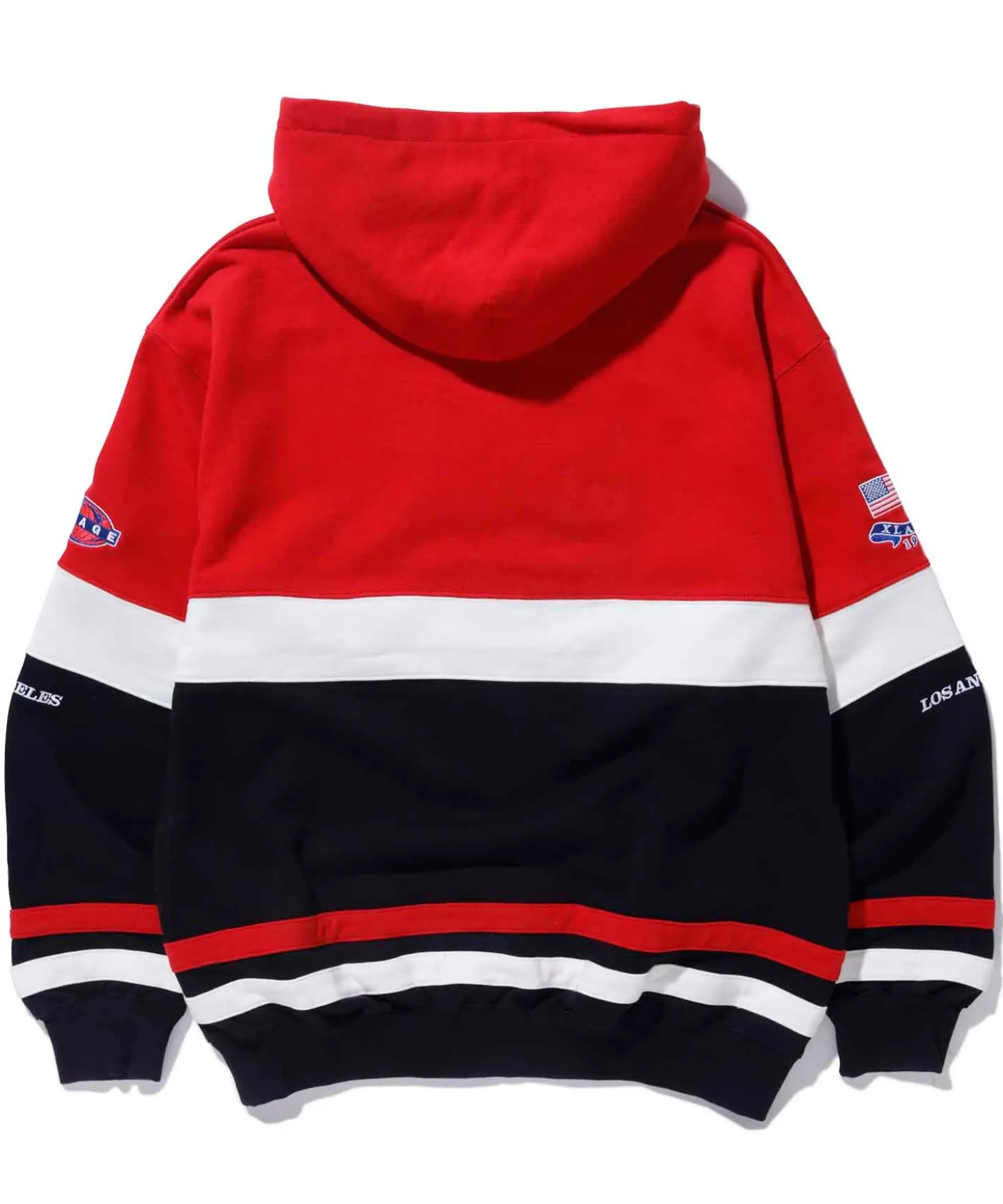 TEAM PANELED HOODED SWEAT