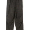 WOOL CHECK PANTS