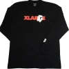 XLARGE x GORILLA NEMS STANDARD LOGO SPIKEY L/S TEE