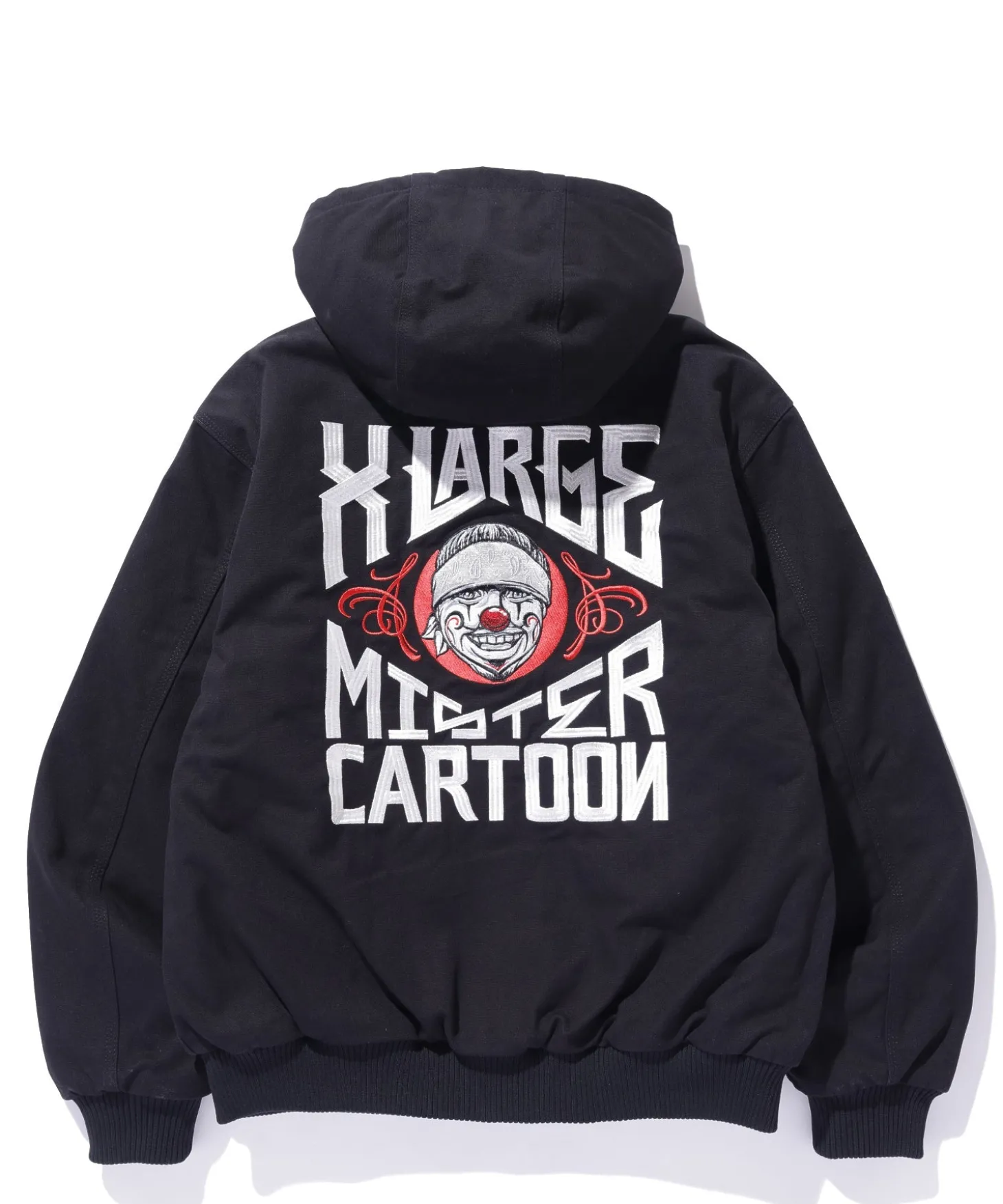 XLARGE x MR.CARTOON HOODED WORK JACKET